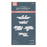 Spellbinders Happier Hour BetterPress Plate & Die Set Fountain Wishes Sentiments (BP-338) Spellbinders Happier Hour BetterPress Plate & Die Set Fountain Wishes Sentiments (BP-338)