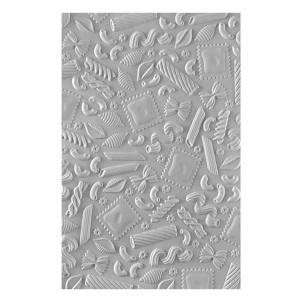 Spellbinders Buon Appetito 3D Embossing Folder Al Dente (E3D-137) Spellbinders Buon Appetito 3D Embossing Folder Al Dente (E3D-137)