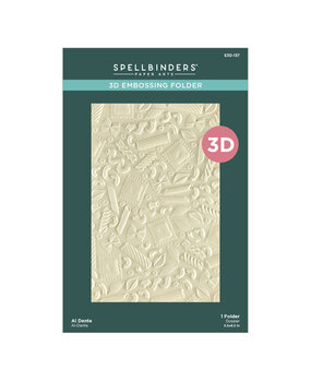 Spellbinders Buon Appetito 3D Embossing Folder Al Dente (E3D-137) Spellbinders Buon Appetito 3D Embossing Folder Al Dente (E3D-137)