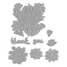 Spellbinders Tabbed Classics 3D Emboss & Cut Folder Thank You Bouquet (E3D-145) Spellbinders Tabbed Classics 3D Emboss & Cut Folder Thank You Bouquet (E3D-145)