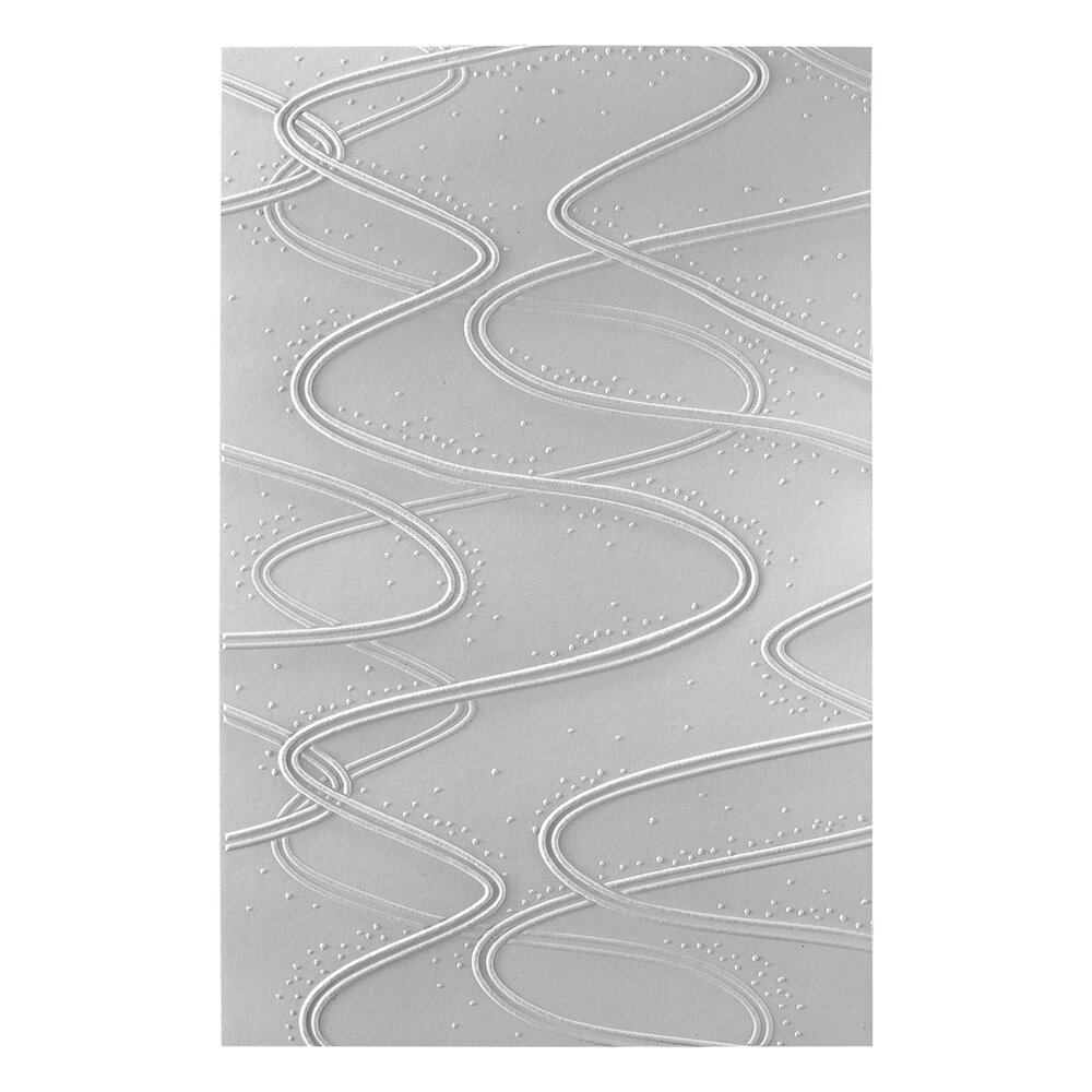 Spellbinders Ski-son's Greetings 3D Embossing Folder Streamline (E3D-160) Spellbinders Ski-son's Greetings 3D Embossing Folder Streamline (E3D-160)