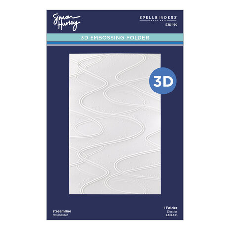 Spellbinders Ski-son's Greetings 3D Embossing Folder Streamline (E3D-160) Spellbinders Ski-son's Greetings 3D Embossing Folder Streamline (E3D-160)
