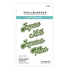 Spellbinders International Holiday Sentiments Etched Dies French Holiday Sentiments (S3-566) Spellbinders International Holiday Sentiments Etched Dies French Holiday Sentiments (S3-566)