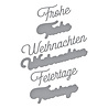 Spellbinders International Holiday Sentiments Etched Dies German Holiday Sentiments (S3-567) Spellbinders International Holiday Sentiments Etched Dies German Holiday Sentiments (S3-567)