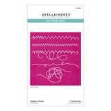 Spellbinders Beautifully Imperfect Etched Dies Tangled Threads (S4-1481)