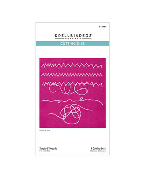 Spellbinders Beautifully Imperfect Etched Dies Tangled Threads (S4-1481) Spellbinders Beautifully Imperfect Etched Dies Tangled Threads (S4-1481)