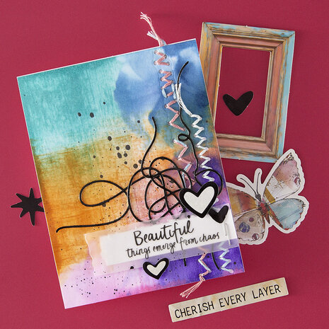 Spellbinders Beautifully Imperfect Etched Dies Tangled Threads (S4-1481) Spellbinders Beautifully Imperfect Etched Dies Tangled Threads (S4-1481)