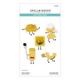 Spellbinders Buon Appetito Etched Dies Pasta Friends (S4-1494)