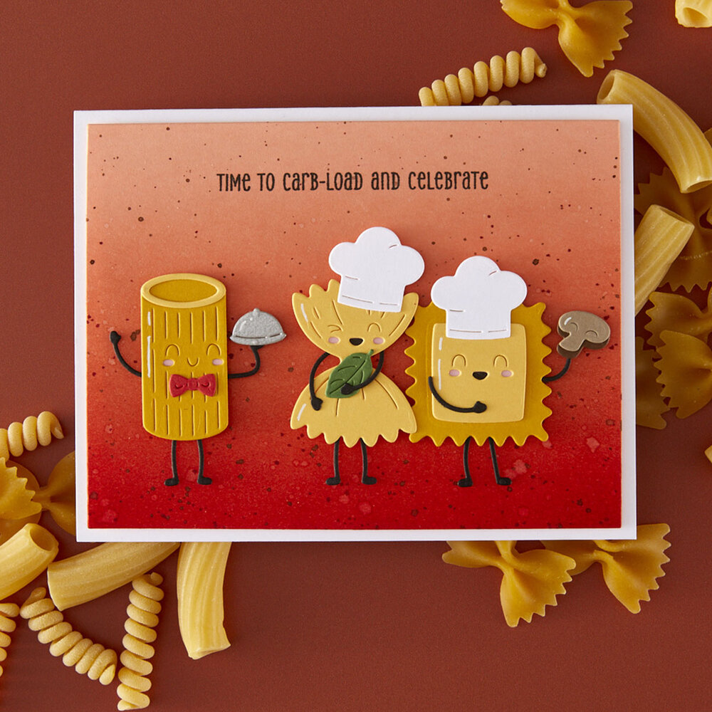Spellbinders Buon Appetito Etched Dies Pasta Friends (S4-1494) Spellbinders Buon Appetito Etched Dies Pasta Friends (S4-1494)
