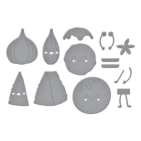 Spellbinders Buon Appetito Etched Dies Ingredients Buddies (S4-1495) Spellbinders Buon Appetito Etched Dies Ingredients Buddies (S4-1495)