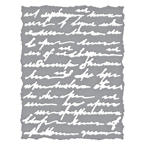 Spellbinders Beautifully Imperfect Etched Dies Deckled Edge Script (S5-710) Spellbinders Beautifully Imperfect Etched Dies Deckled Edge Script (S5-710)