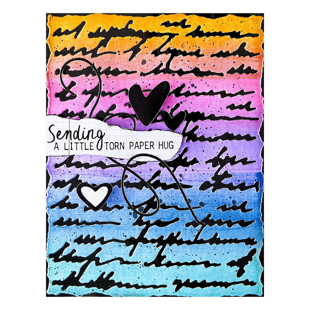 Spellbinders Beautifully Imperfect Etched Dies Deckled Edge Script (S5-710) Spellbinders Beautifully Imperfect Etched Dies Deckled Edge Script (S5-710)