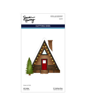 Spellbinders Ski-son's Greetings Etched Dies Ski Lodge (S5-717) Spellbinders Ski-son's Greetings Etched Dies Ski Lodge (S5-717)