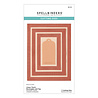 Spellbinders Happier Hour Etched Dies Linear Touch Rectangles and Tag (S5-721) Spellbinders Happier Hour Etched Dies Linear Touch Rectangles and Tag (S5-721)