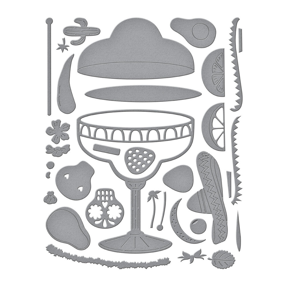 Spellbinders Happier Hour Etched Dies Sip Sip Ole' (S5-724) Spellbinders Happier Hour Etched Dies Sip Sip Ole' (S5-724)