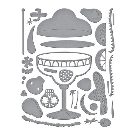 Spellbinders Happier Hour Etched Dies Sip Sip Ole' (S5-724) Spellbinders Happier Hour Etched Dies Sip Sip Ole' (S5-724)