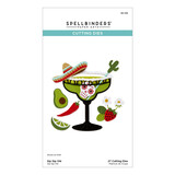 Spellbinders Happier Hour Etched Dies Sip Sip Ole' (S5-724)