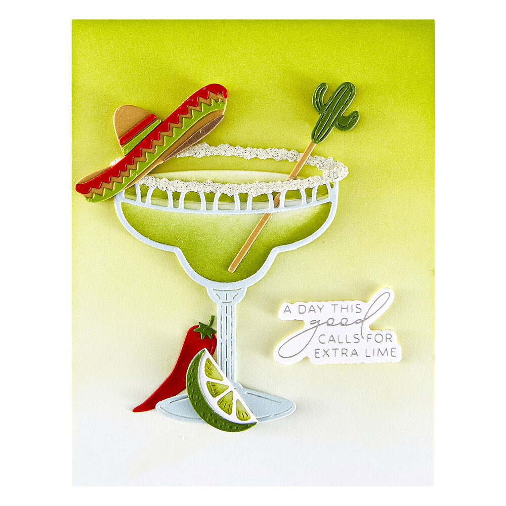 Spellbinders Happier Hour Etched Dies Sip Sip Ole' (S5-724) Spellbinders Happier Hour Etched Dies Sip Sip Ole' (S5-724)