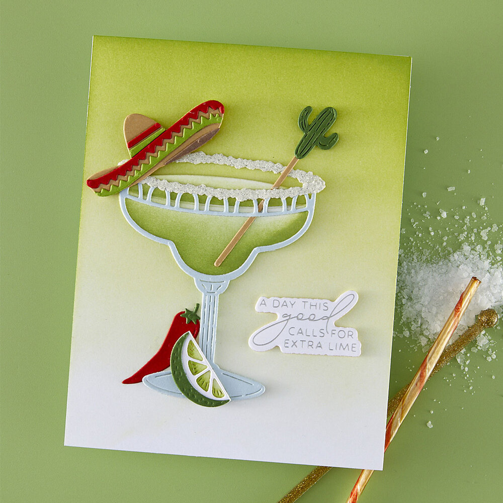 Spellbinders Happier Hour Etched Dies Sip Sip Ole' (S5-724) Spellbinders Happier Hour Etched Dies Sip Sip Ole' (S5-724)