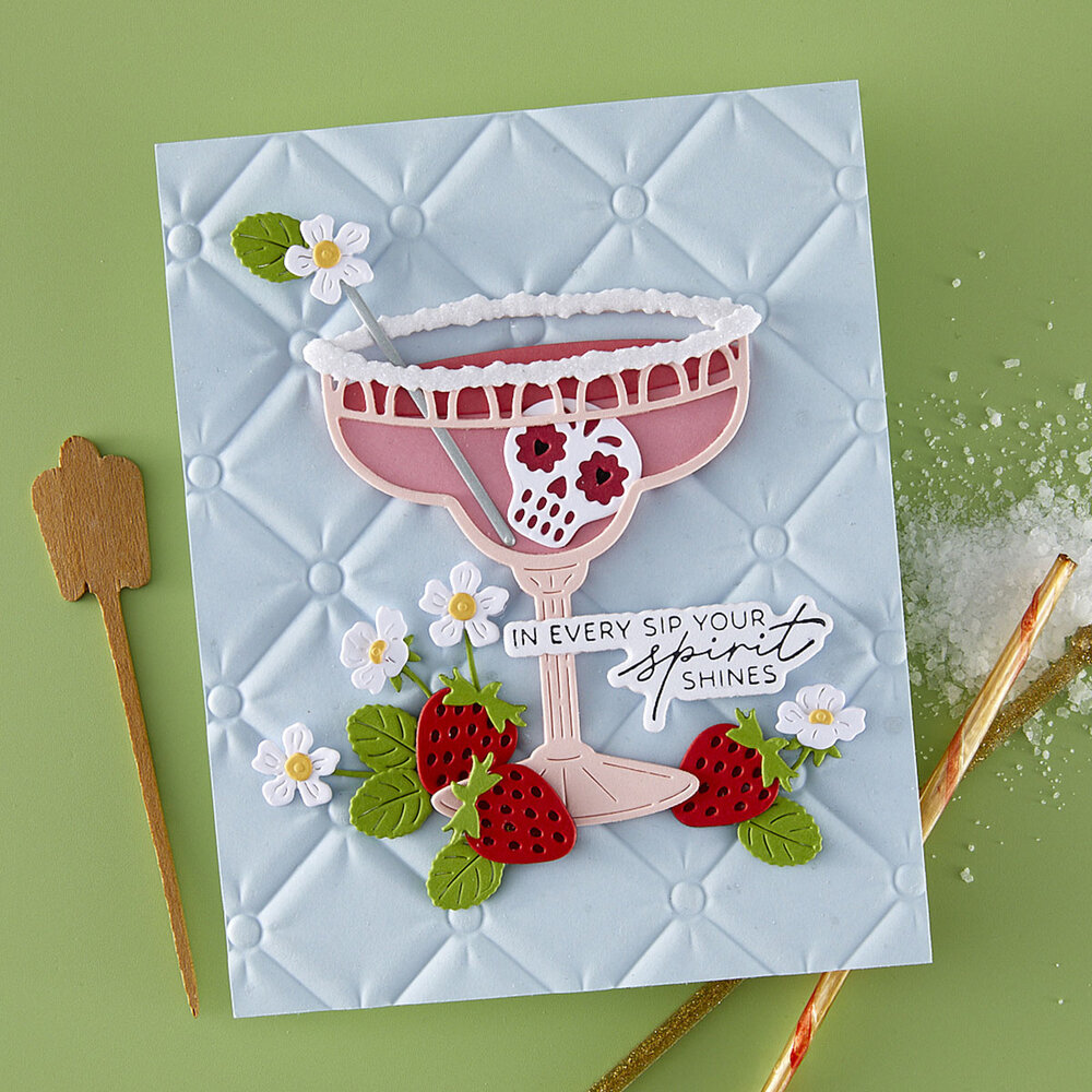 Spellbinders Happier Hour Etched Dies Sip Sip Ole' (S5-724) Spellbinders Happier Hour Etched Dies Sip Sip Ole' (S5-724)