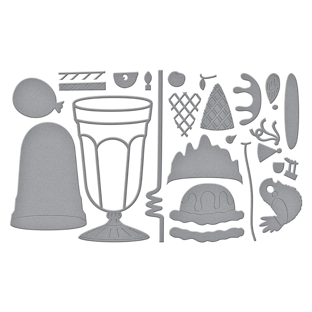 Spellbinders Happier Hour Etched Dies Fountain Wishes (S5-725) Spellbinders Happier Hour Etched Dies Fountain Wishes (S5-725)