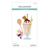 Spellbinders Happier Hour Etched Dies Fountain Wishes (S5-725)