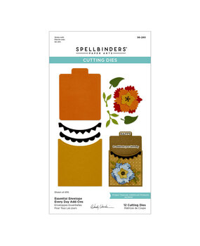 Spellbinders Tabbed Classics Etched Dies Essential Envelope Every Day Add-Ons (S6-260) Spellbinders Tabbed Classics Etched Dies Essential Envelope Every Day Add-Ons (S6-260)