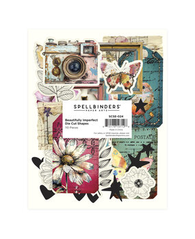 Spellbinders Beautifully Imperfect Die Cut Shapes (110pcs) (SCSE-024) Spellbinders Beautifully Imperfect Die Cut Shapes (110pcs) (SCSE-024)