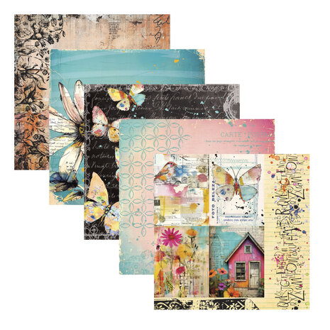 Spellbinders Beautifully Imperfect 12x12 Inch Printed Paper Pack (SCSP-023) Spellbinders Beautifully Imperfect 12x12 Inch Printed Paper Pack (SCSP-023)