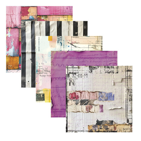 Spellbinders Beautifully Imperfect 12x12 Inch Printed Paper Pack (SCSP-023) Spellbinders Beautifully Imperfect 12x12 Inch Printed Paper Pack (SCSP-023)
