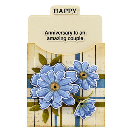 Spellbinders Tabbed Classics Clear Stamp & Die Set Tabbed In & Out Sentiments (SDS-207) Spellbinders Tabbed Classics Clear Stamp & Die Set Tabbed In & Out Sentiments (SDS-207)
