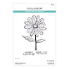 Spellbinders Beautifully Imperfect Clear Stamp & Die Set Sculpted Scripted Floral (SDS-215) Spellbinders Beautifully Imperfect Clear Stamp & Die Set Sculpted Scripted Floral (SDS-215)