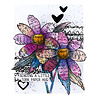 Spellbinders Beautifully Imperfect Clear Stamp & Die Set Sculpted Scripted Floral (SDS-215) Spellbinders Beautifully Imperfect Clear Stamp & Die Set Sculpted Scripted Floral (SDS-215)
