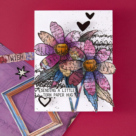 Spellbinders Beautifully Imperfect Clear Stamp & Die Set Sculpted Scripted Floral (SDS-215) Spellbinders Beautifully Imperfect Clear Stamp & Die Set Sculpted Scripted Floral (SDS-215)