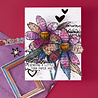 Spellbinders Beautifully Imperfect Clear Stamp & Die Set Sculpted Scripted Floral (SDS-215) Spellbinders Beautifully Imperfect Clear Stamp & Die Set Sculpted Scripted Floral (SDS-215)