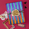 Spellbinders Beautifully Imperfect Stencils Tattered Stripes (STN-111) Spellbinders Beautifully Imperfect Stencils Tattered Stripes (STN-111)