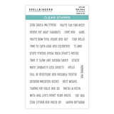 Spellbinders Buon Appetito Clear Stamp Set Stay Saucy (STP-263)
