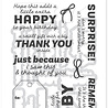 Hero Arts Best Gift Ever Stamp & Cut Set Just Because (DC329) Hero Arts Best Gift Ever Stamp & Cut Set Just Because (DC329)