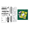 Hero Arts Best Gift Ever Stamp & Cut Set Just Because (DC329) Hero Arts Best Gift Ever Stamp & Cut Set Just Because (DC329)