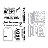 Hero Arts Best Gift Ever Stamp & Cut Set Just Because (DC329) Hero Arts Best Gift Ever Stamp & Cut Set Just Because (DC329)