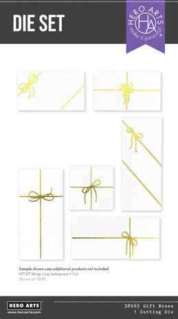 Hero Arts Best Gift Ever Die Set Gift Boxes (DF263) Hero Arts Best Gift Ever Die Set Gift Boxes (DF263)