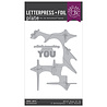 Hero Arts Best Gift Ever Letterpress + Foil Plates Wrap it Up (HP127) Hero Arts Best Gift Ever Letterpress + Foil Plates Wrap it Up (HP127)