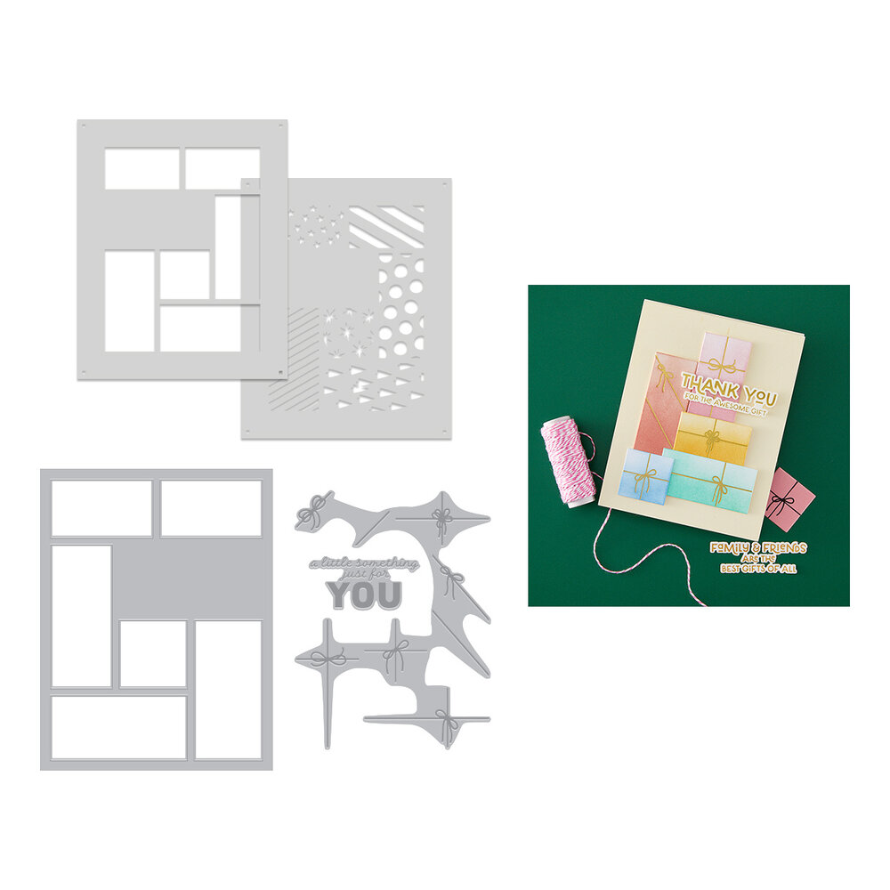 Hero Arts Best Gift Ever Bundle Gift Boxes (WB1181) Hero Arts Best Gift Ever Bundle Gift Boxes (WB1181)