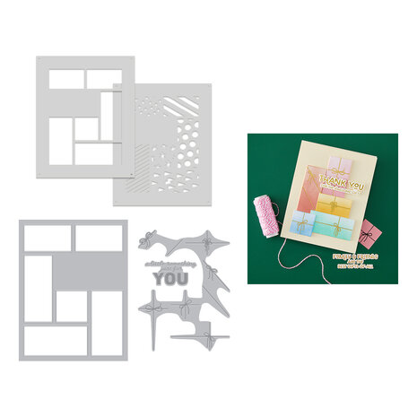 Hero Arts Best Gift Ever Bundle Gift Boxes (WB1181) Hero Arts Best Gift Ever Bundle Gift Boxes (WB1181)
