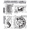 Stampers Anonymous Ringmaster Blueprint Tim Holtz Cling Stamps (CMS151) Stampers Anonymous Ringmaster Blueprint Tim Holtz Cling Stamps (CMS151)