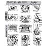 Stampers Anonymous Mini Blueprints 4 Tim Holtz Cling Stamps (CMS154) Stampers Anonymous Mini Blueprints 4 Tim Holtz Cling Stamps (CMS154)