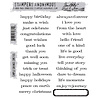 Stampers Anonymous Simple Sayings Tim Holtz Cling Stamps (CMS155) Stampers Anonymous Simple Sayings Tim Holtz Cling Stamps (CMS155)