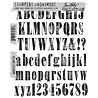 Stampers Anonymous Worn Text Tim Holtz Cling Stamps (CMS156) Stampers Anonymous Worn Text Tim Holtz Cling Stamps (CMS156)