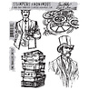 Stampers Anonymous Time Travelers Tim Holtz Cling Stamps (CMS157) Stampers Anonymous Time Travelers Tim Holtz Cling Stamps (CMS157)