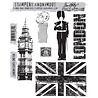 Stampers Anonymous London Sights Tim Holtz Cling Stamps (CMS158) Stampers Anonymous London Sights Tim Holtz Cling Stamps (CMS158)